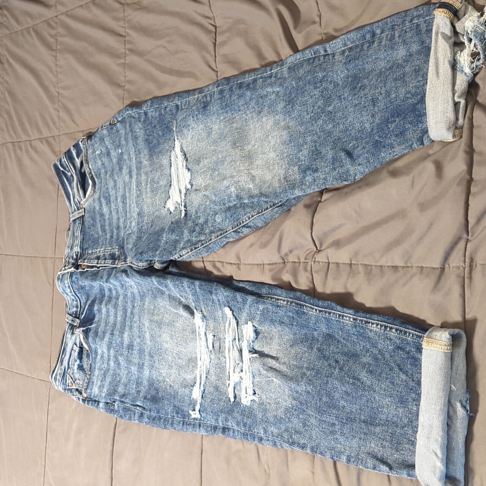 Button fly jeans